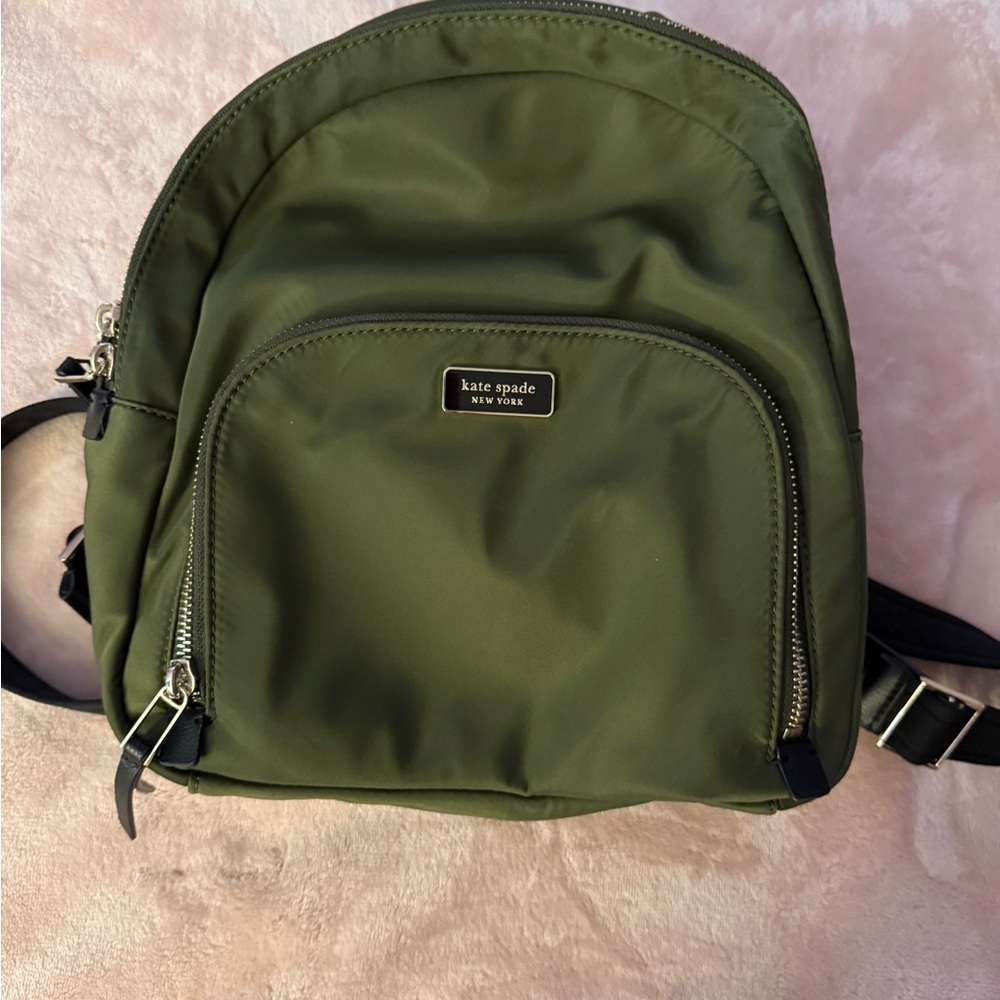 Kate Spade Olive Backpack
